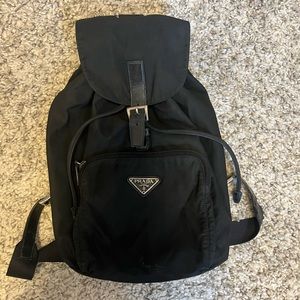 PRADA VINTAGE NYLON BACKPACK, small size